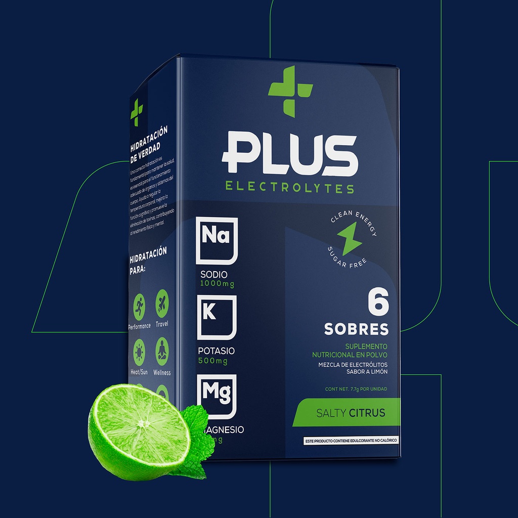 Caja Plus Electrolytes 6 sobres